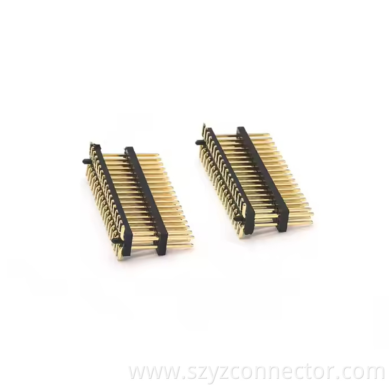 1.27mm Pitch Pin Header Connector Dual Row Dual plastic SMT 218P PA6T (2)
